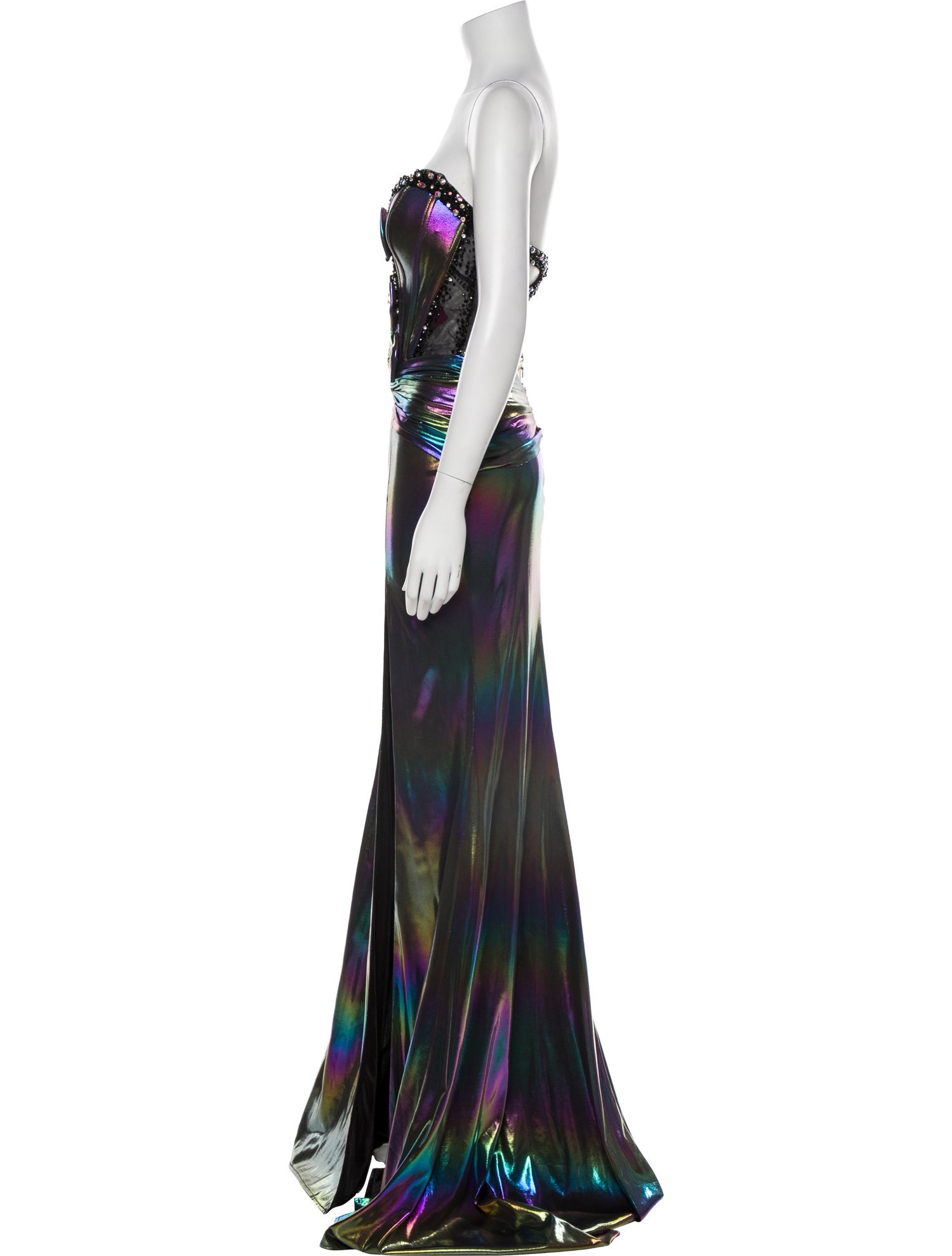 Portia & Scarlett Satin Long Dress w/ Tags