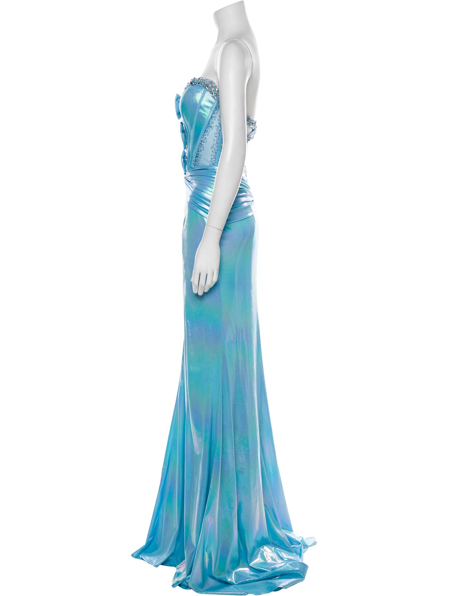 Portia & Scarlett Printed Long Dress w/ Tags