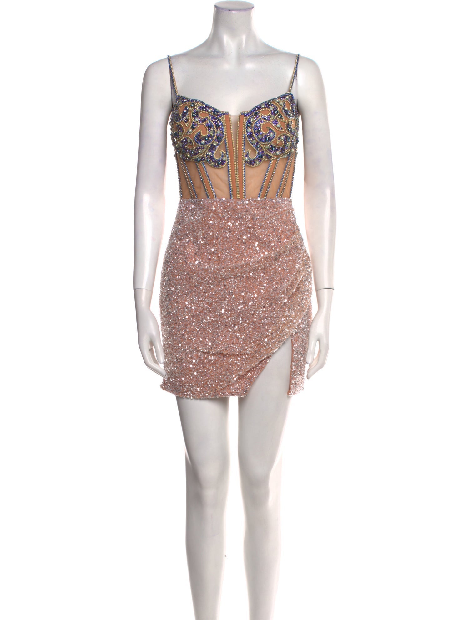 Portia & Scarlett Lace Pattern Mini Dress w/ Tags