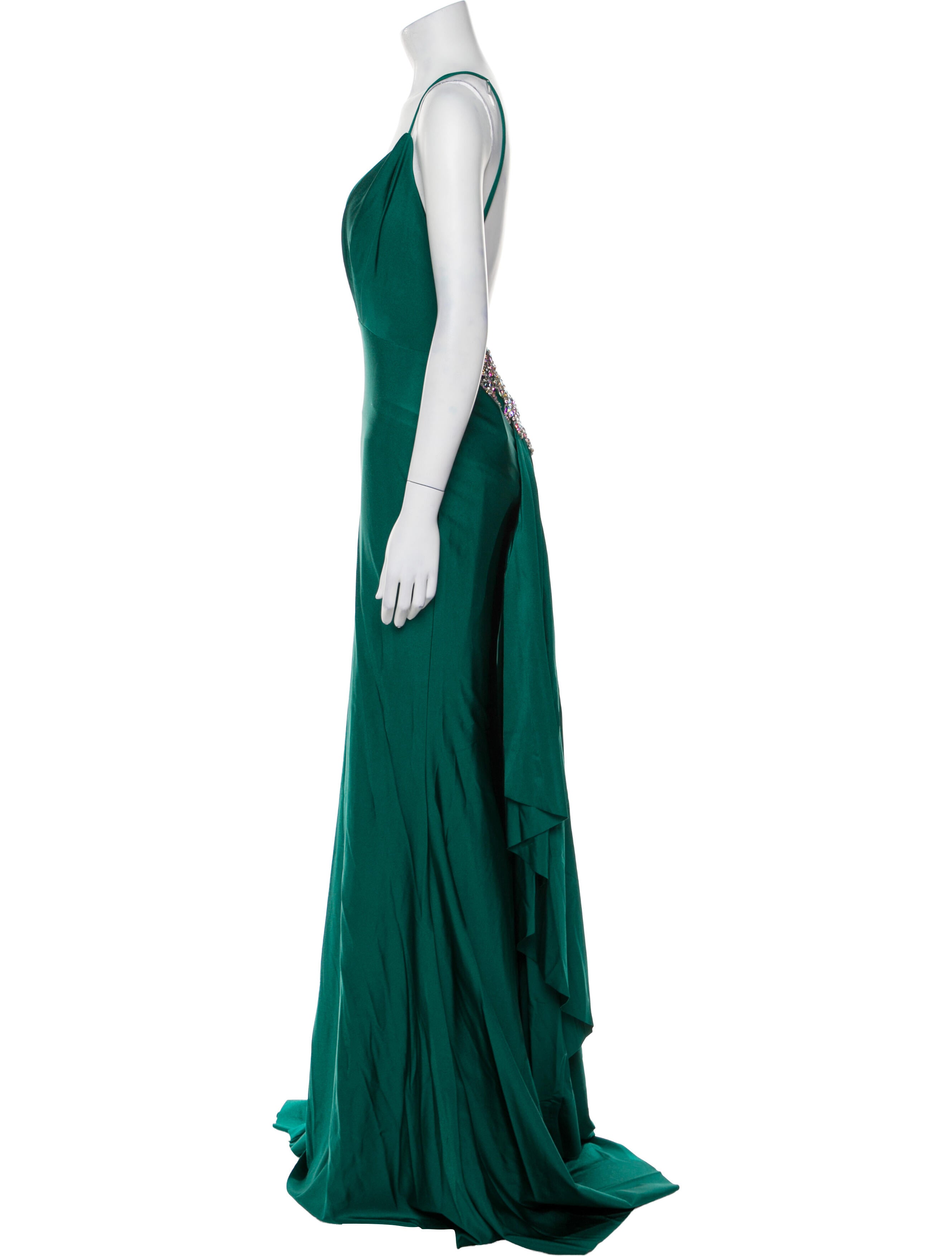 Portia & Scarlett Square Neckline Long Dress w/ Tags