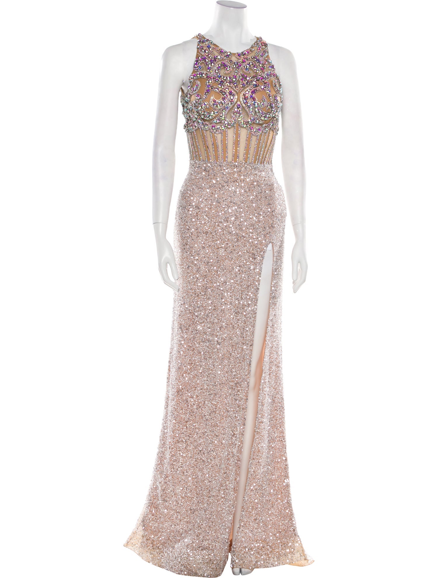 Portia & Scarlett Crew Neck Long Dress w/ Tags