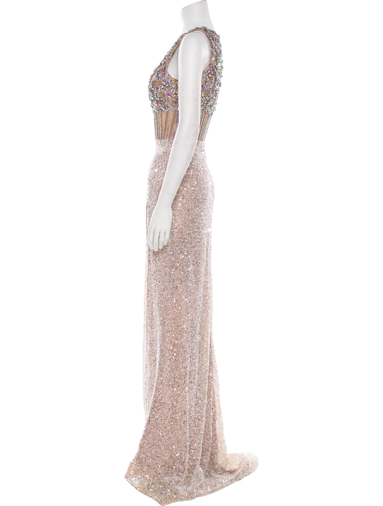 Portia & Scarlett Crew Neck Long Dress w/ Tags