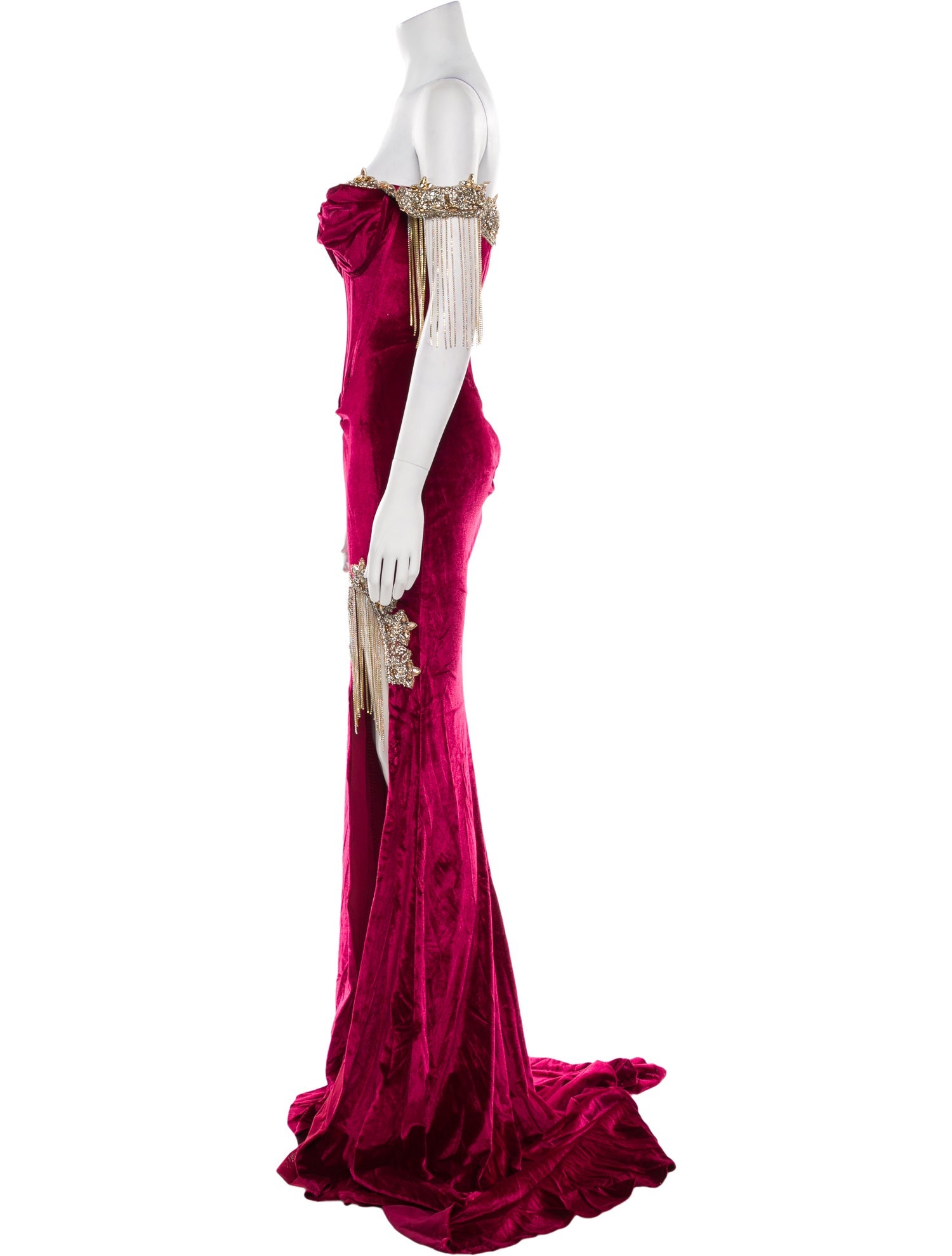 Portia & Scarlett Off-The-Shoulder Long Dress w/ Tags