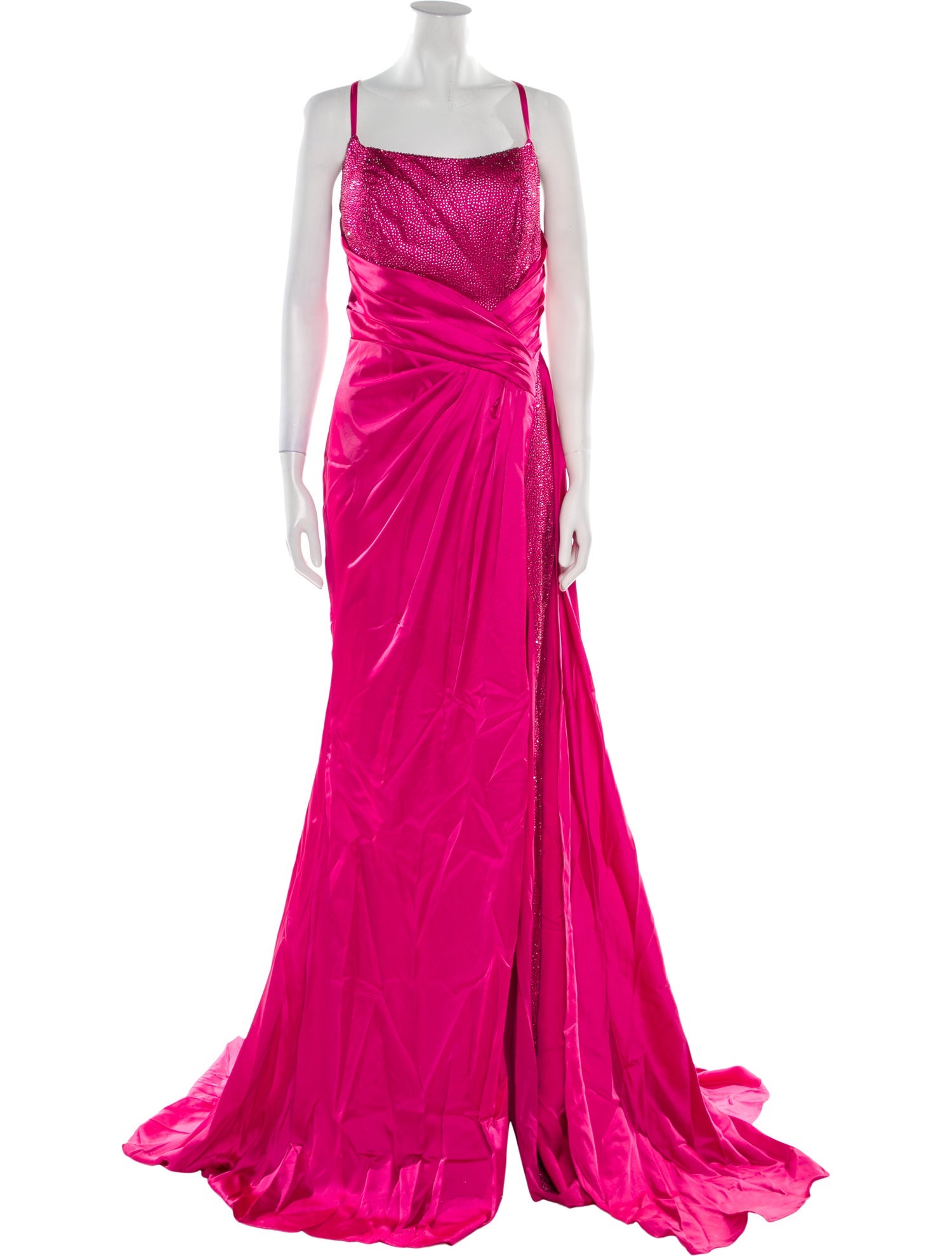 Portia & Scarlett Square Neckline Long Dress