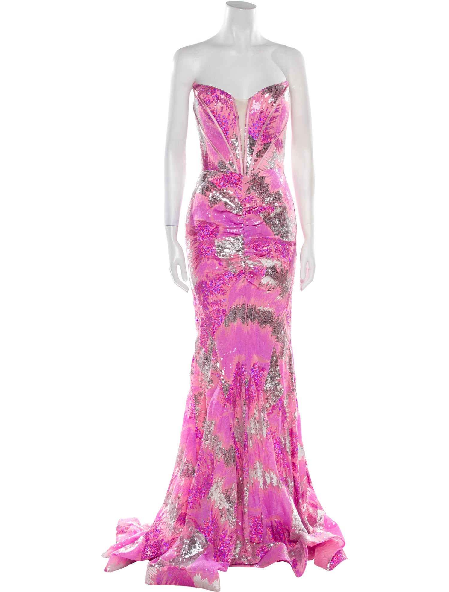 Portia & Scarlett Patterned Long Dress