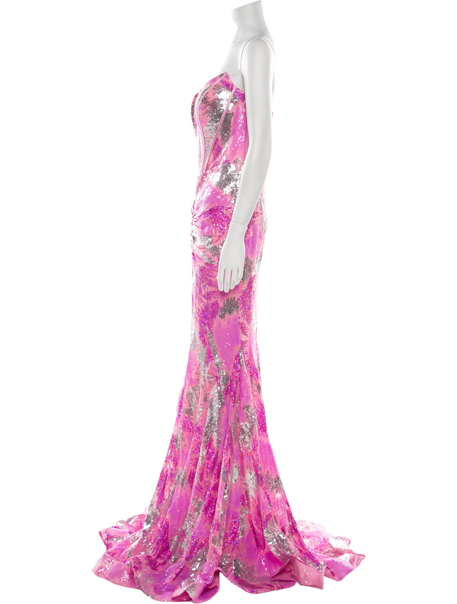 Portia & Scarlett Patterned Long Dress