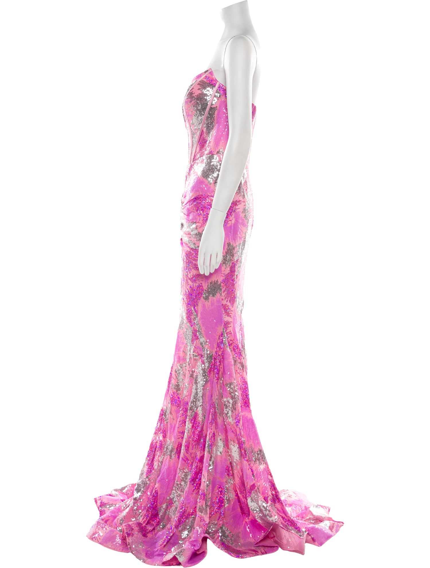 Portia & Scarlett Patterned Long Dress