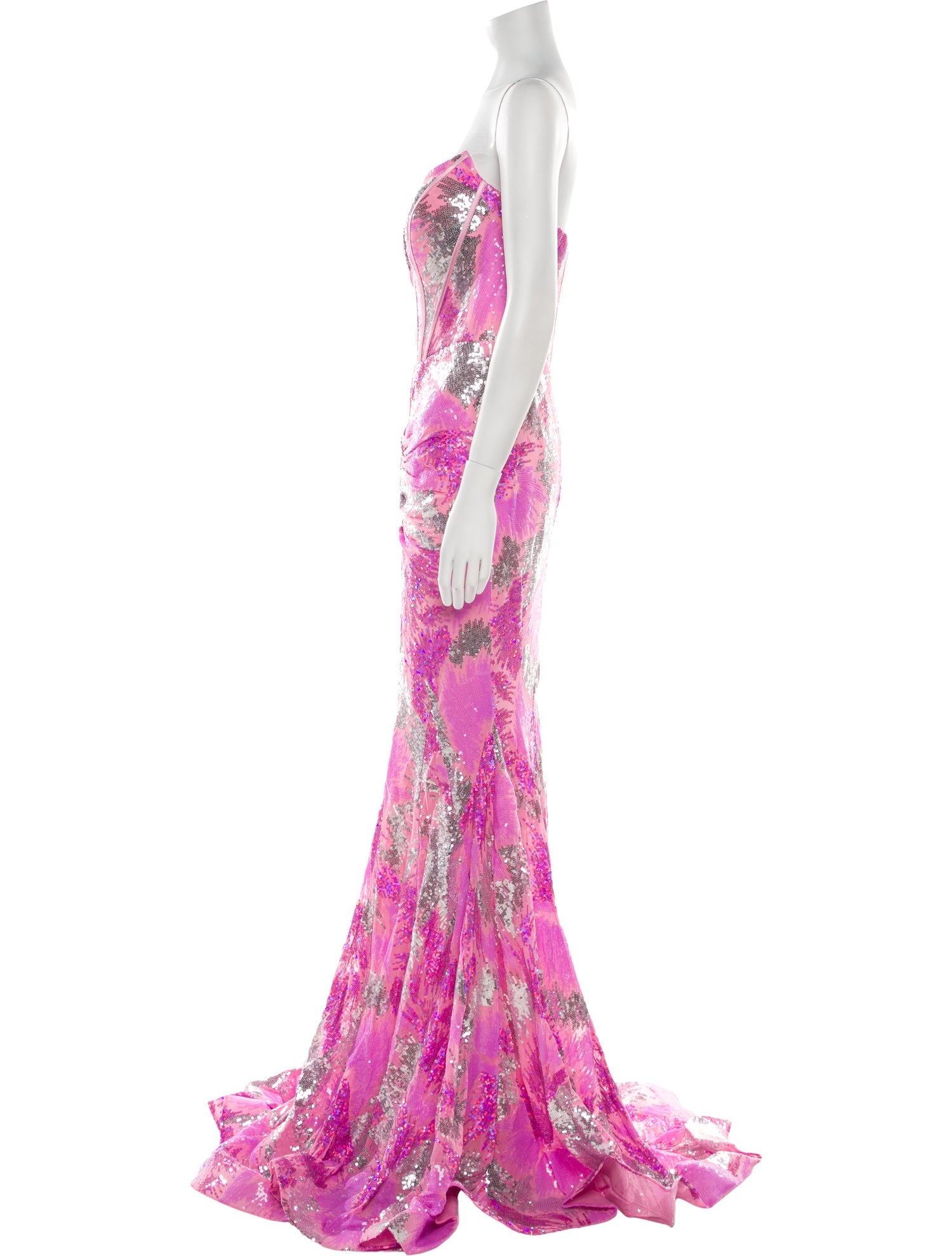 Portia & Scarlett Patterned Long Dress