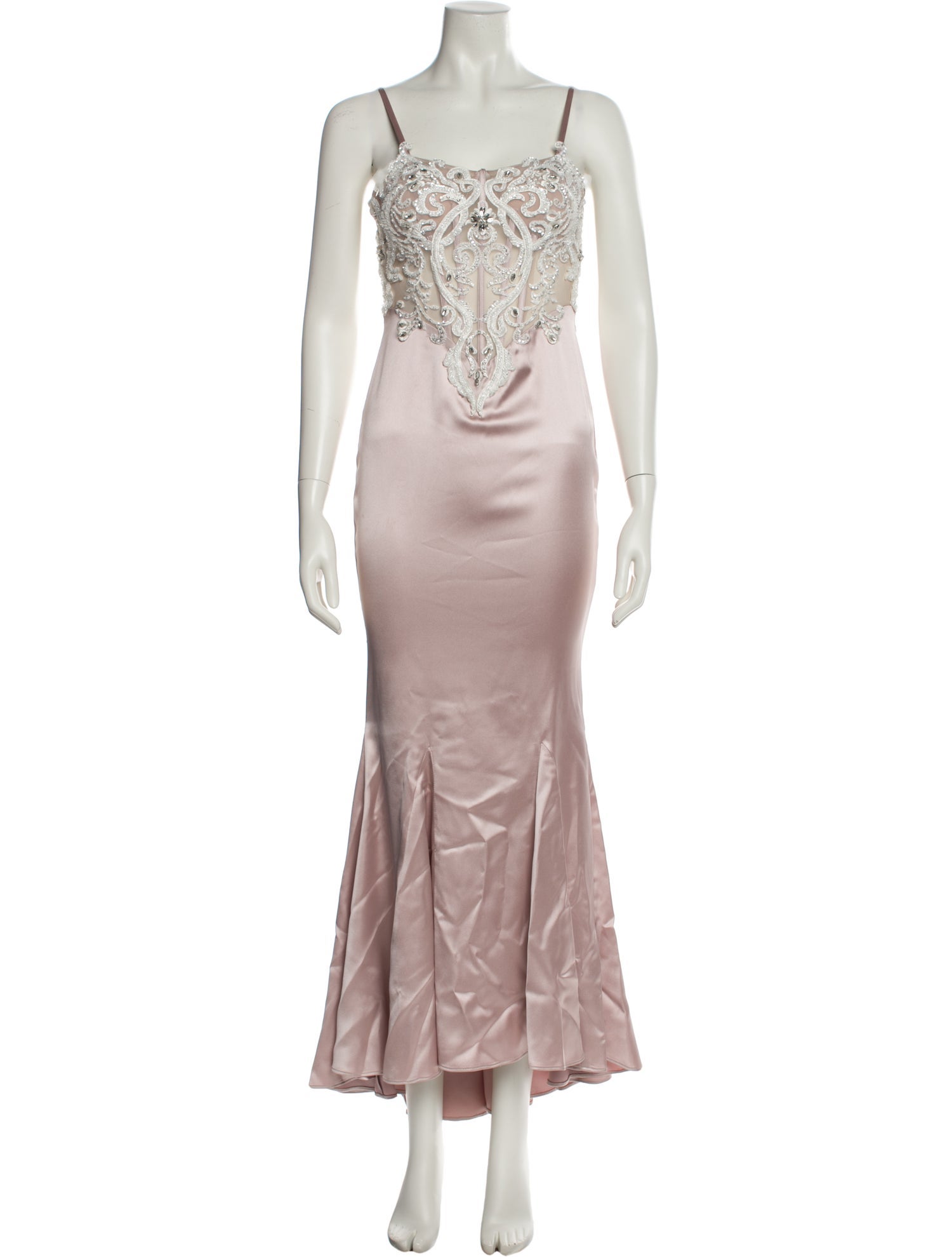 Portia & Scarlett Square Neckline Long Dress