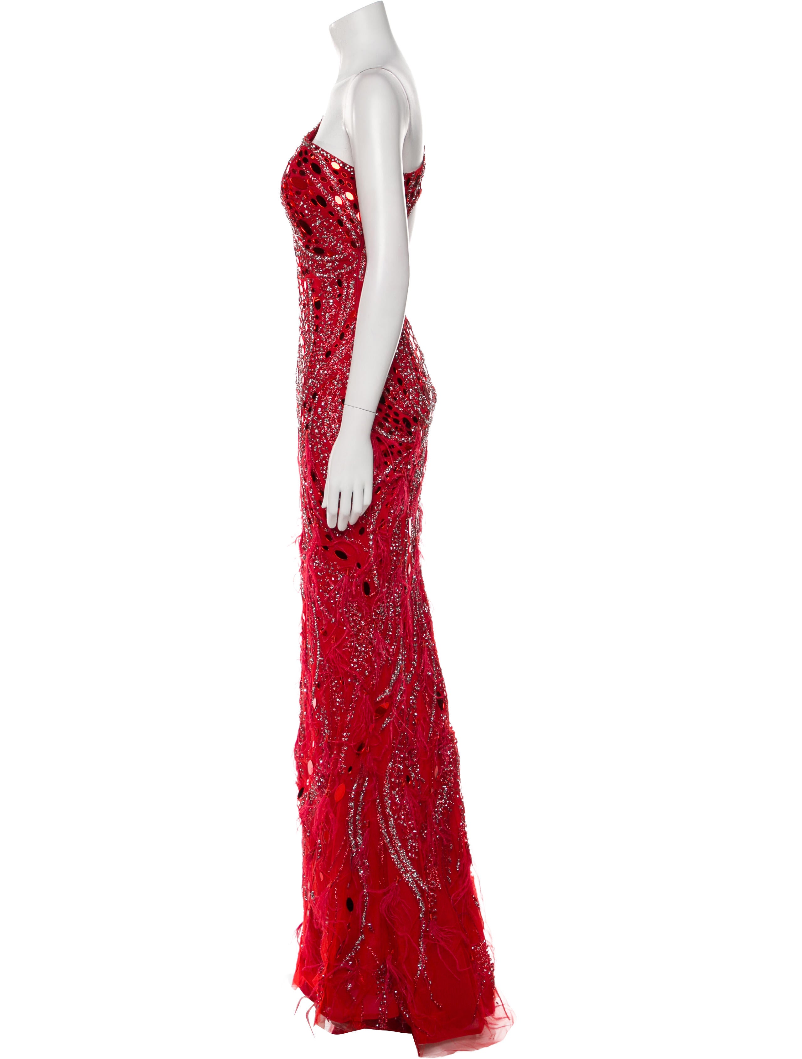 Portia & Scarlett One-Shoulder Long Dress w/ Tags