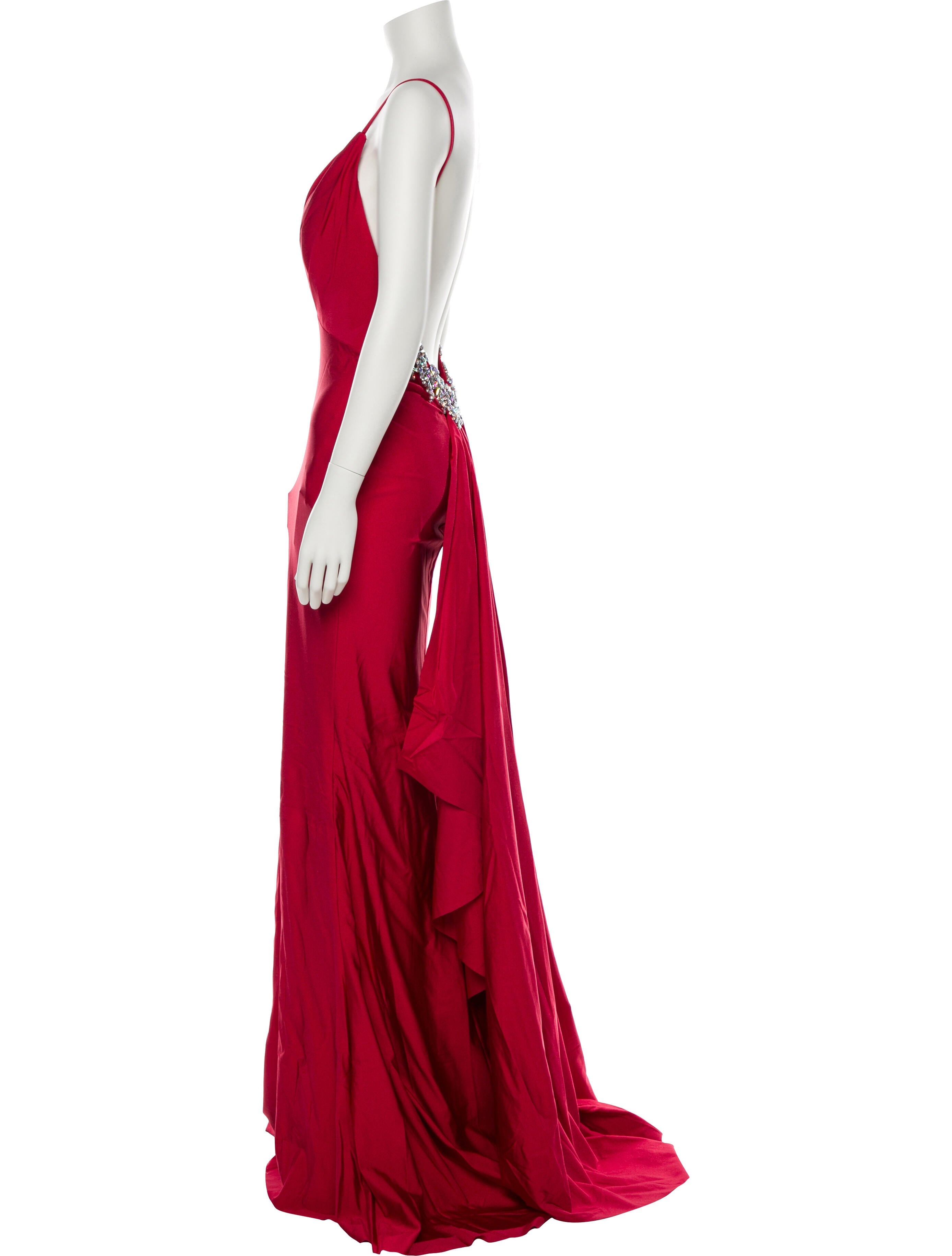 Portia & Scarlett V-Neck Long Dress w/ Tags