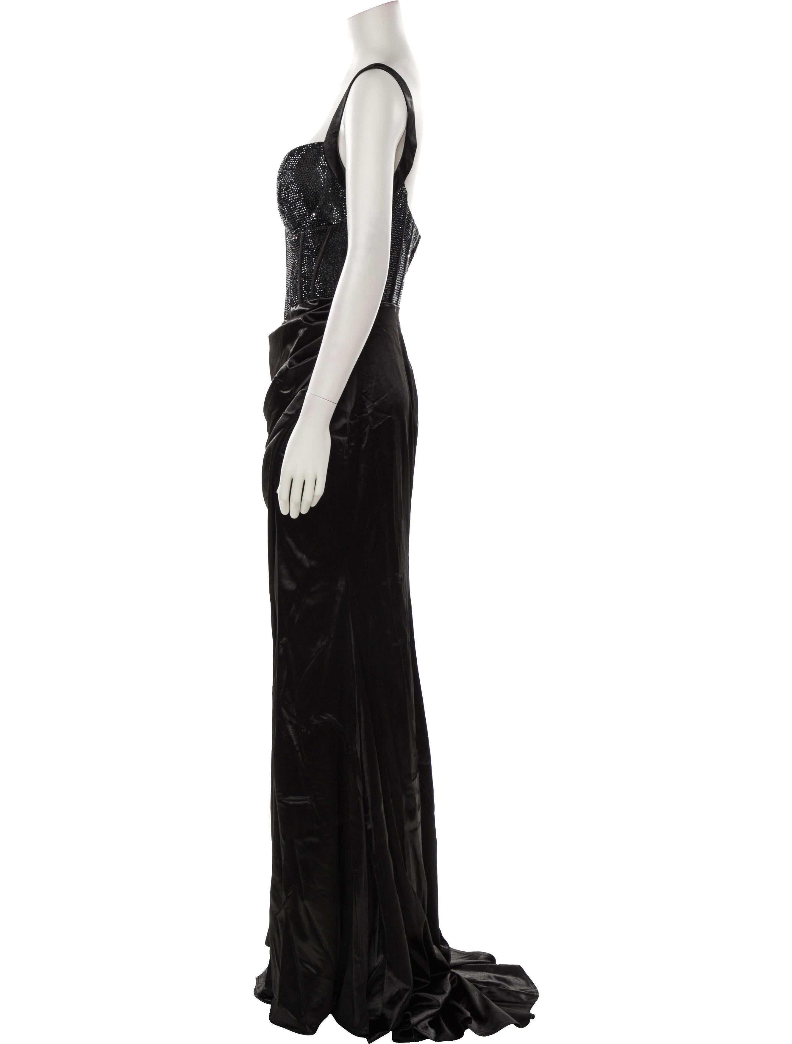 Portia & Scarlett Square Neckline Long Dress w/ Tags