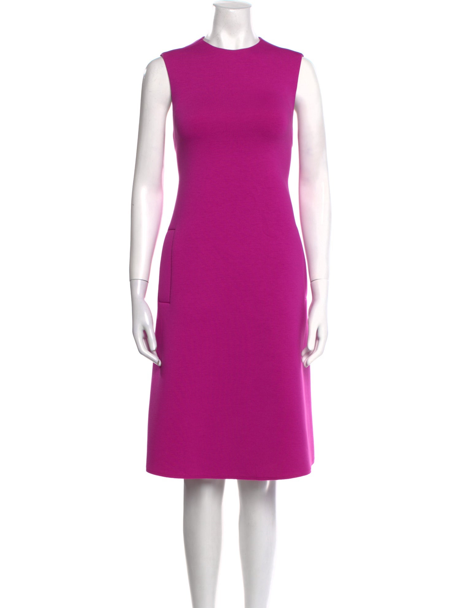 Psophia Crew Neck Midi Length Dress