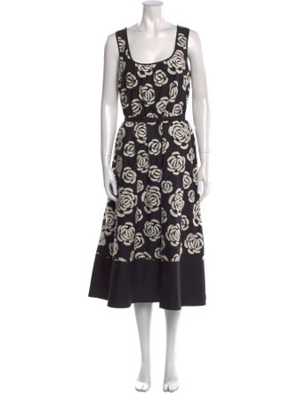 Psophia Printed Midi Length Dress