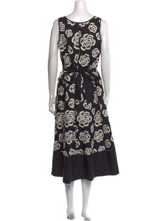 Psophia Printed Midi Length Dress