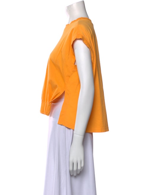 Psophia Crew Neck Short Sleeve Crop Top