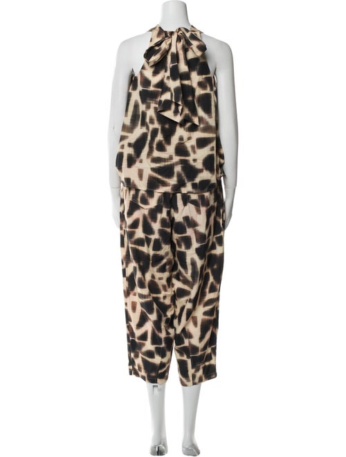 Psophia Tie-Dye Print Pantsuit