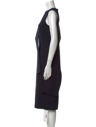 Psophia Crew Neck Midi Length Dress