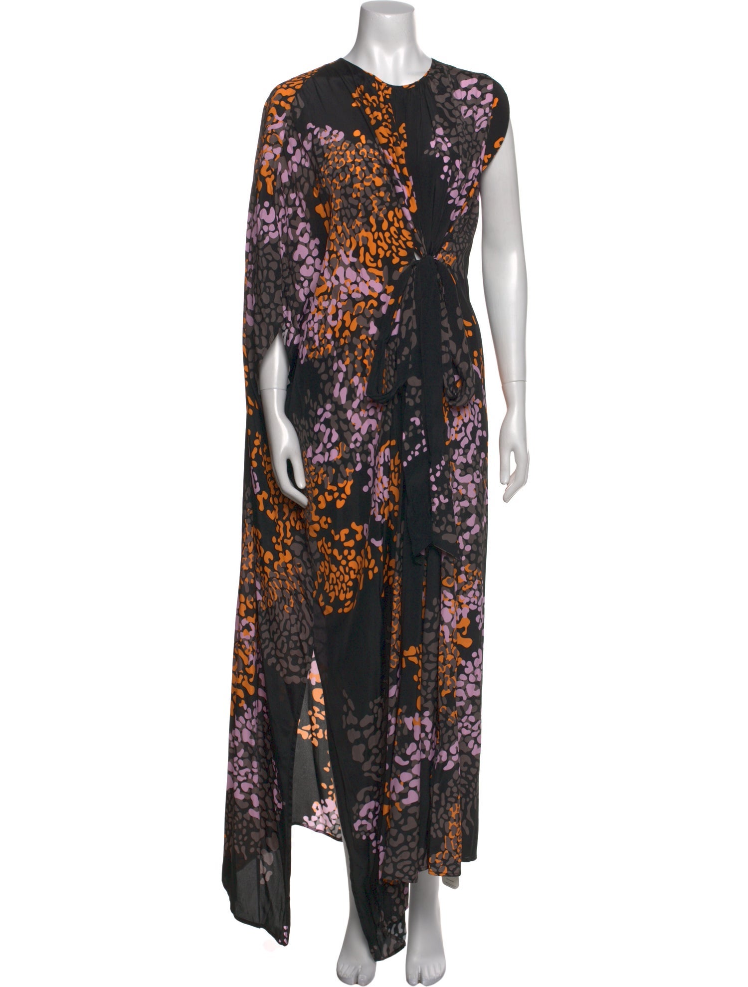 Psophia Printed Long Dress