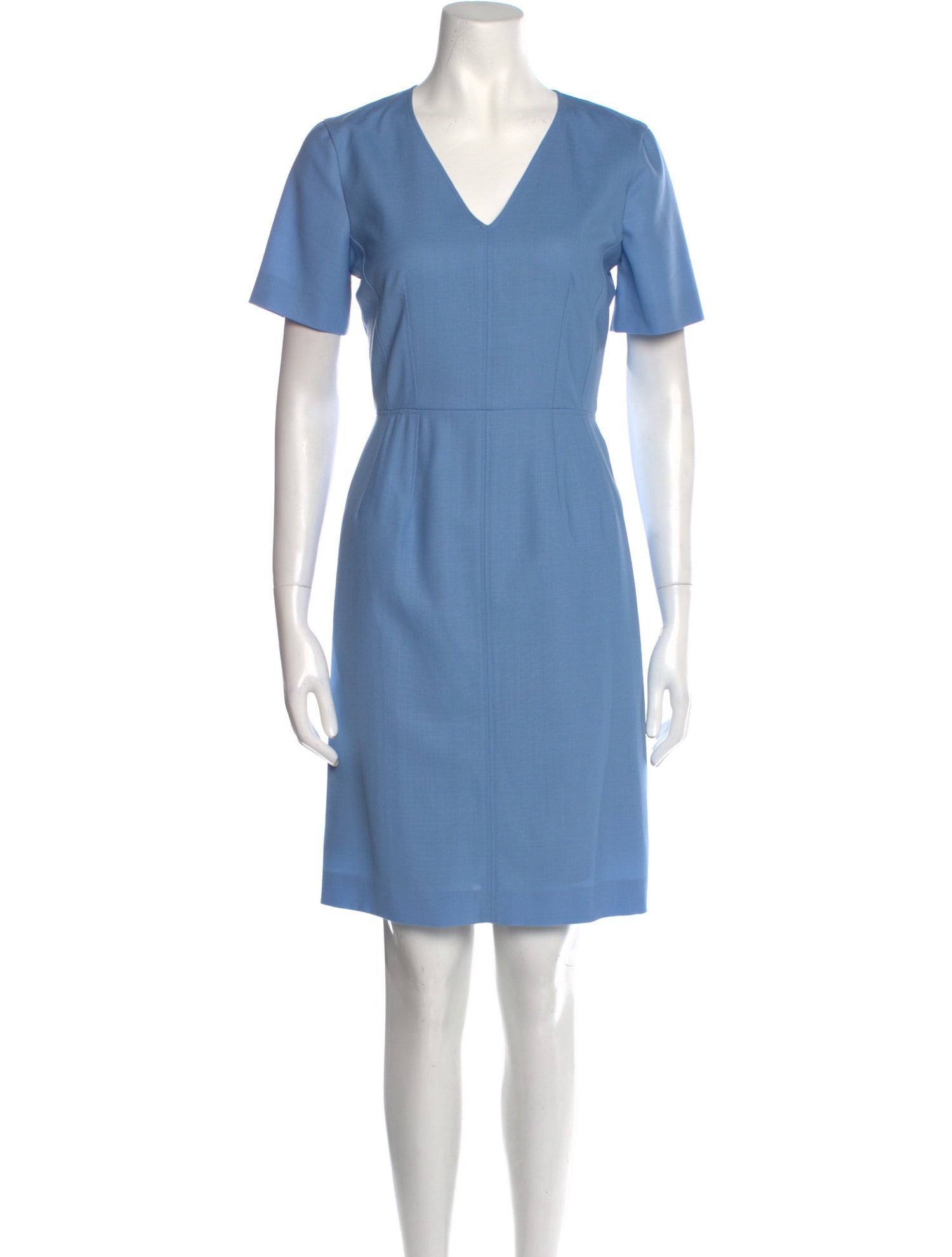Ps Paul Smith Wool Knee-Length Dress