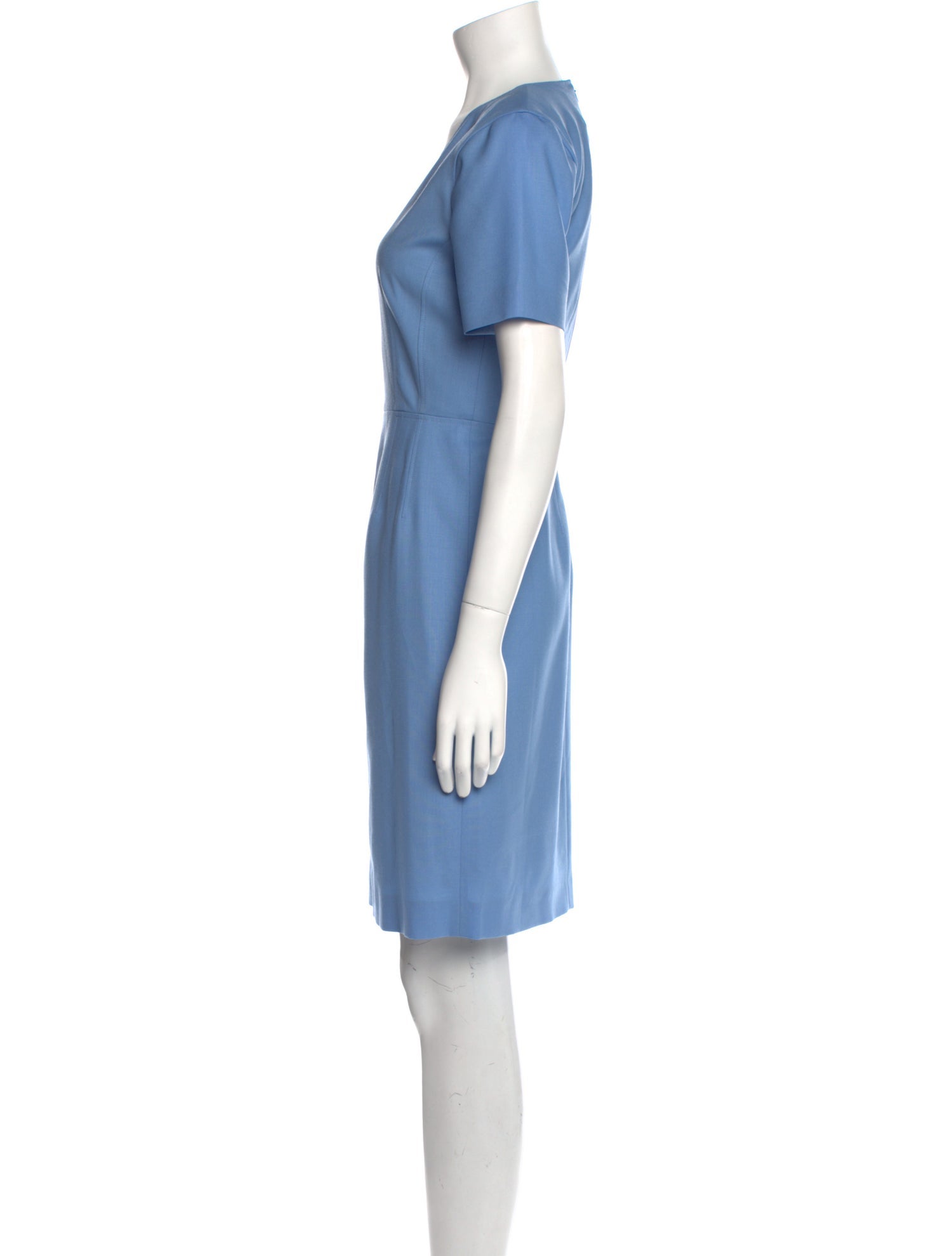Ps Paul Smith Wool Knee-Length Dress