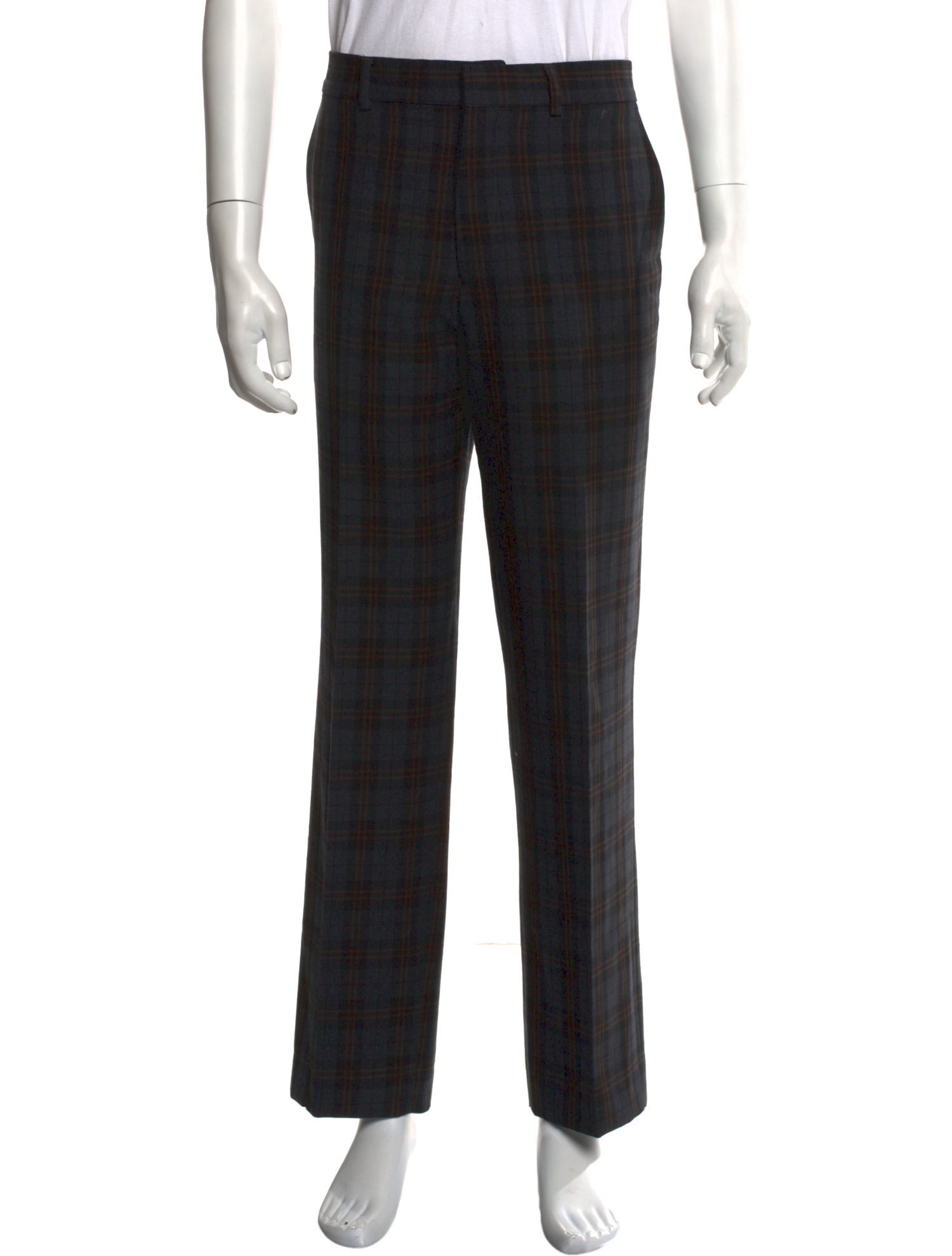 Ps Paul Smith Plaid Print Pants