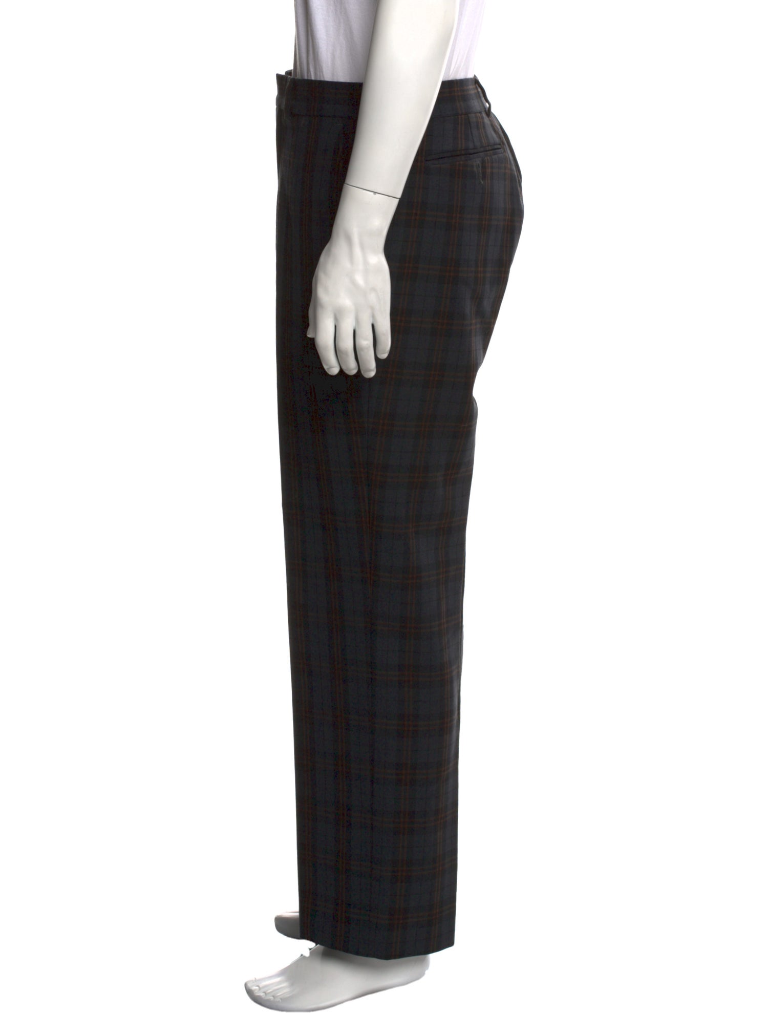 Ps Paul Smith Plaid Print Pants