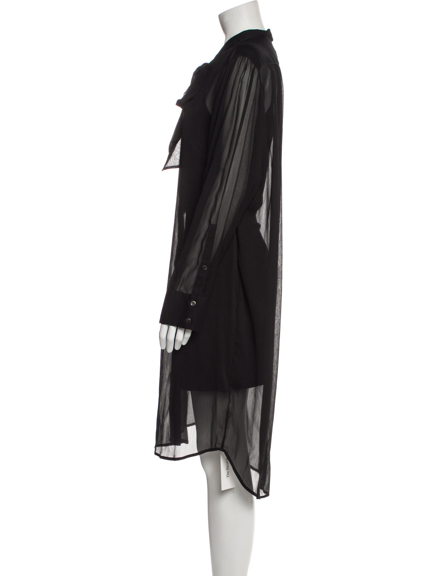 Ps Paul Smith V-Neck Knee-Length Dress