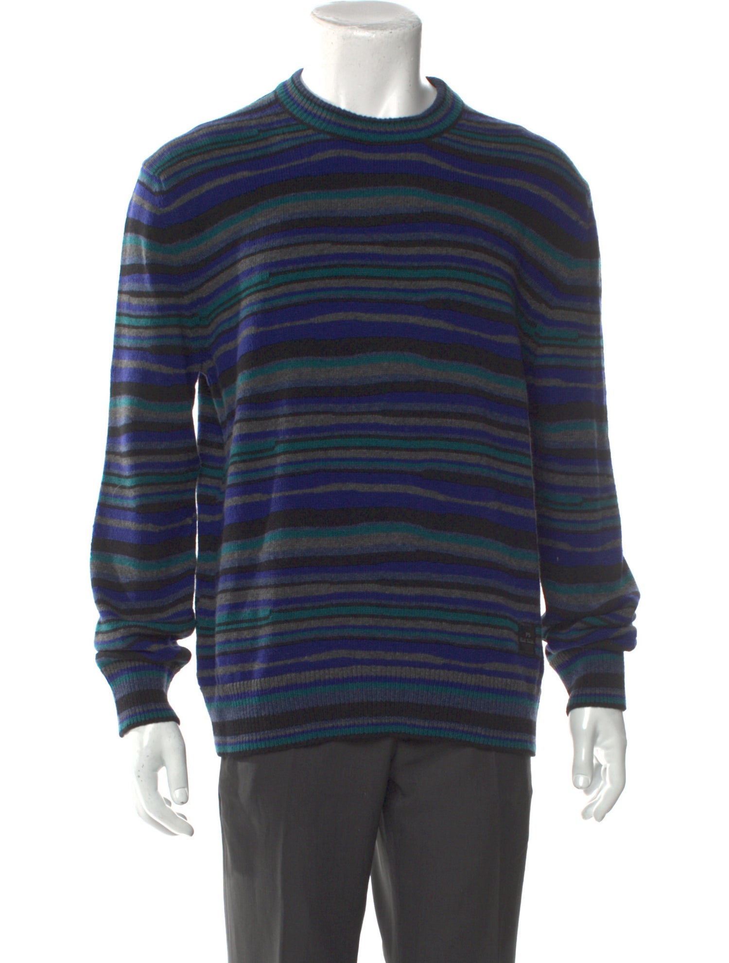 Ps Paul Smith Wool Striped Pullover