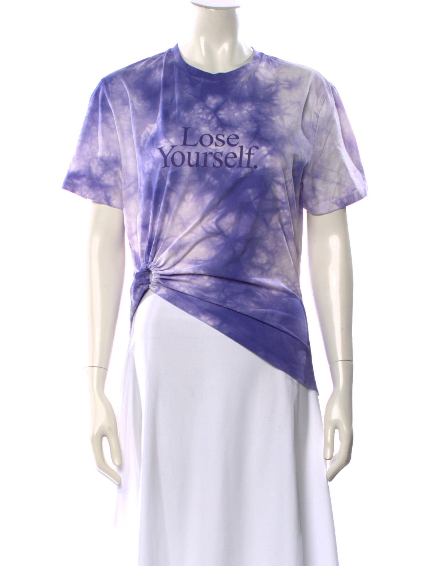 Peter Saville x Paco Rabanne Tie-Dye Print Crew Neck T-Shirt