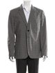 PS by Paul Smith Plaid Print Moto Jacket