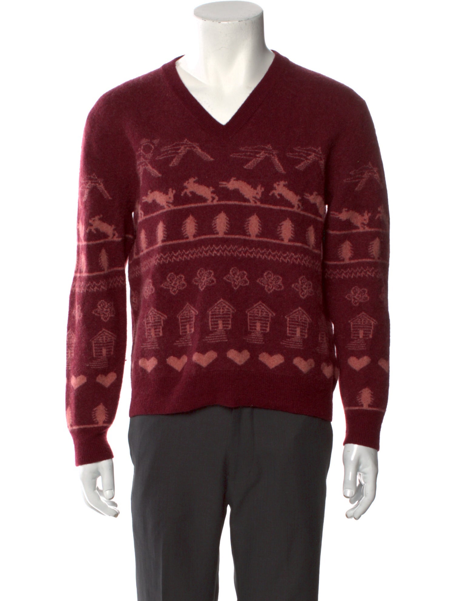 PS by Paul Smith Wool Printed Pullover