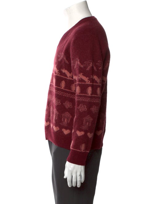 PS by Paul Smith Wool Printed Pullover