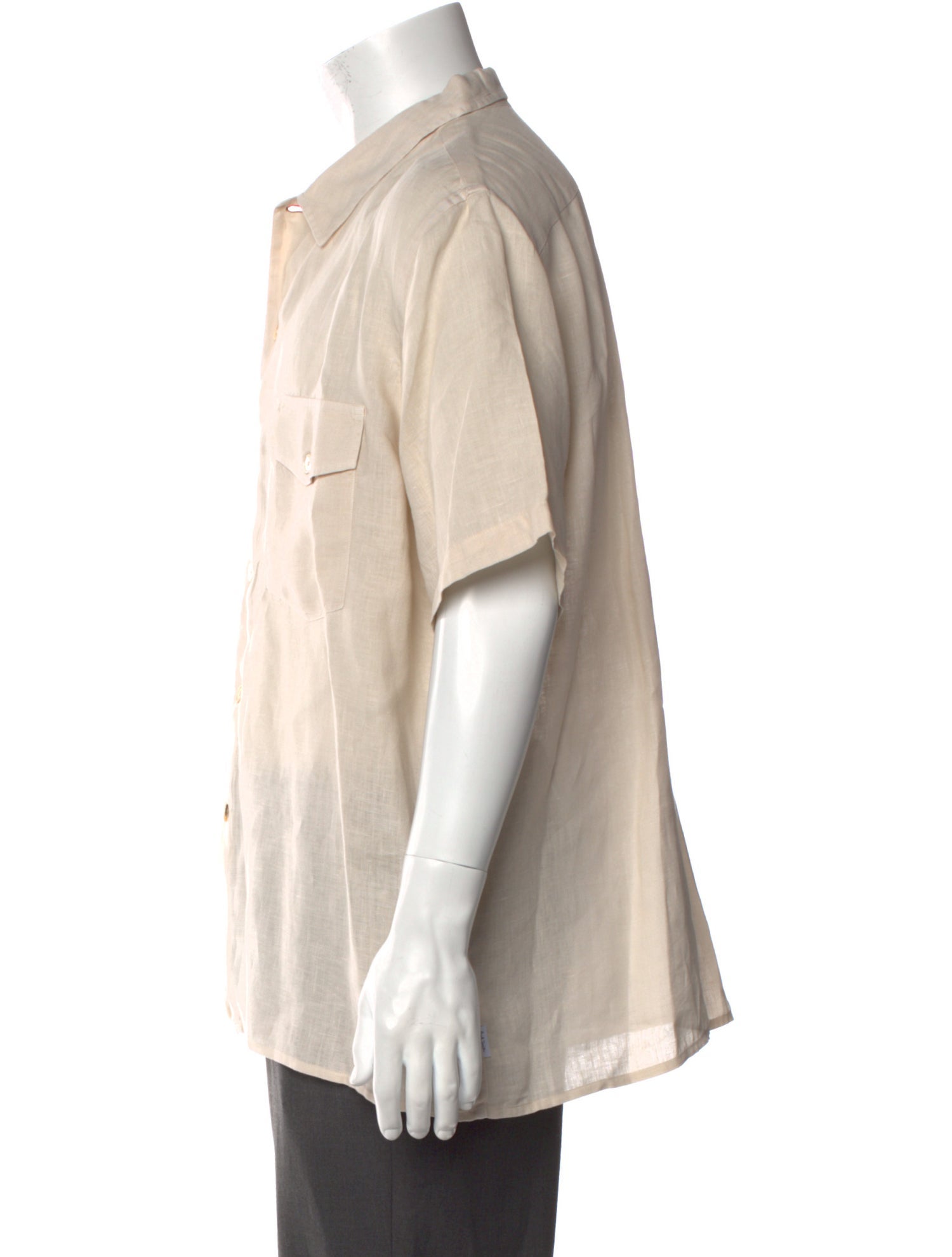 PS by Paul Smith Linen Short Sleeve Shirt