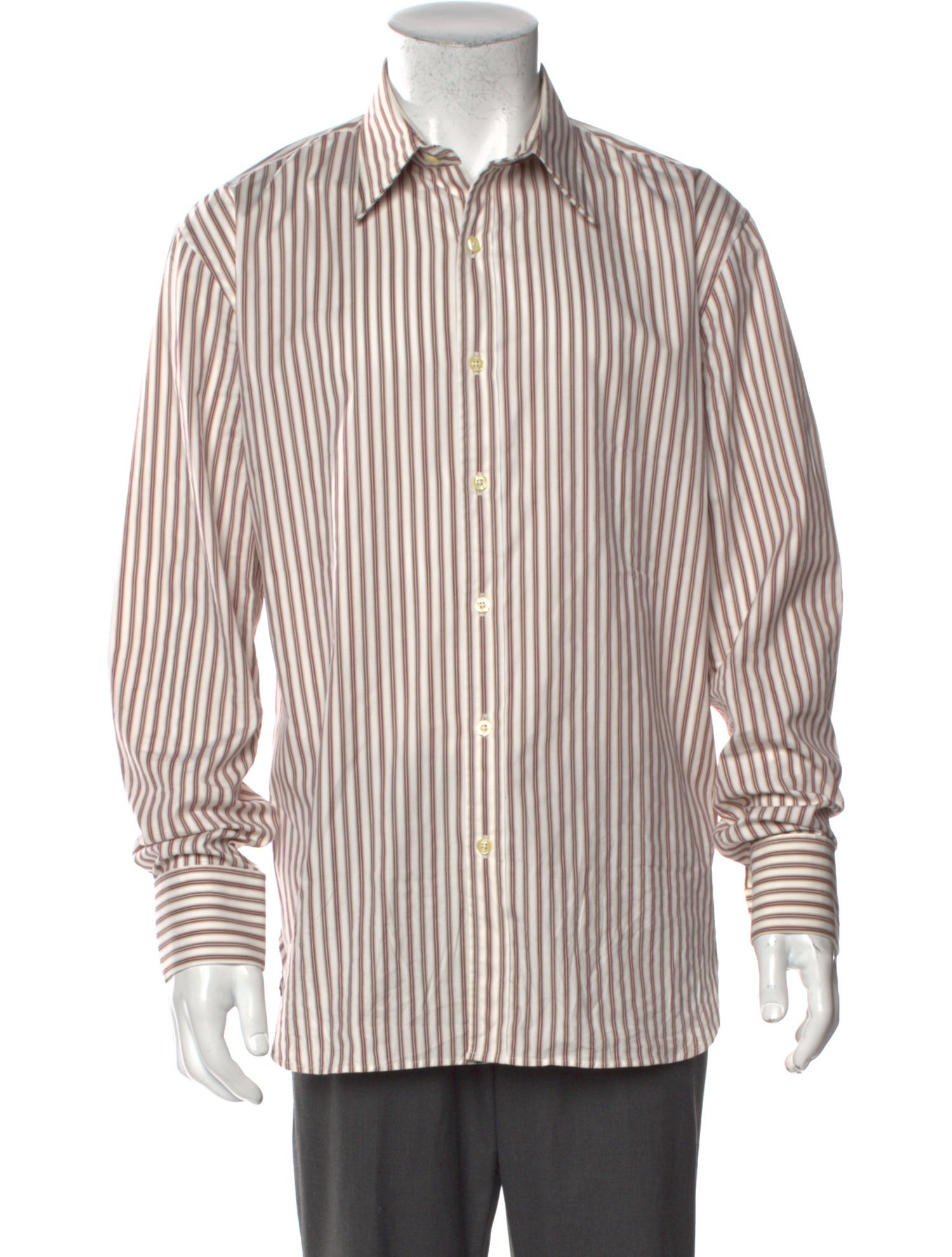 PS by Paul Smith Striped Long Sleeve Dress Shirt