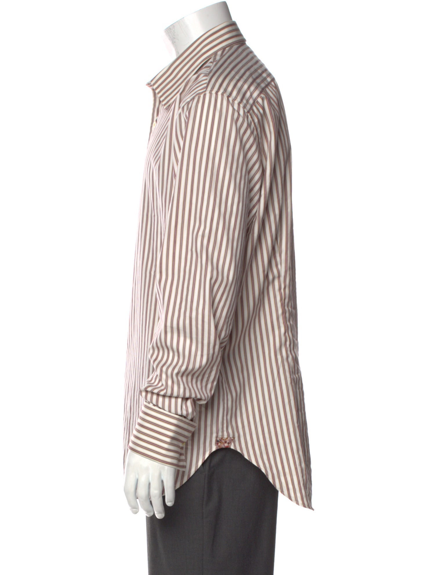 PS by Paul Smith Striped Long Sleeve Dress Shirt