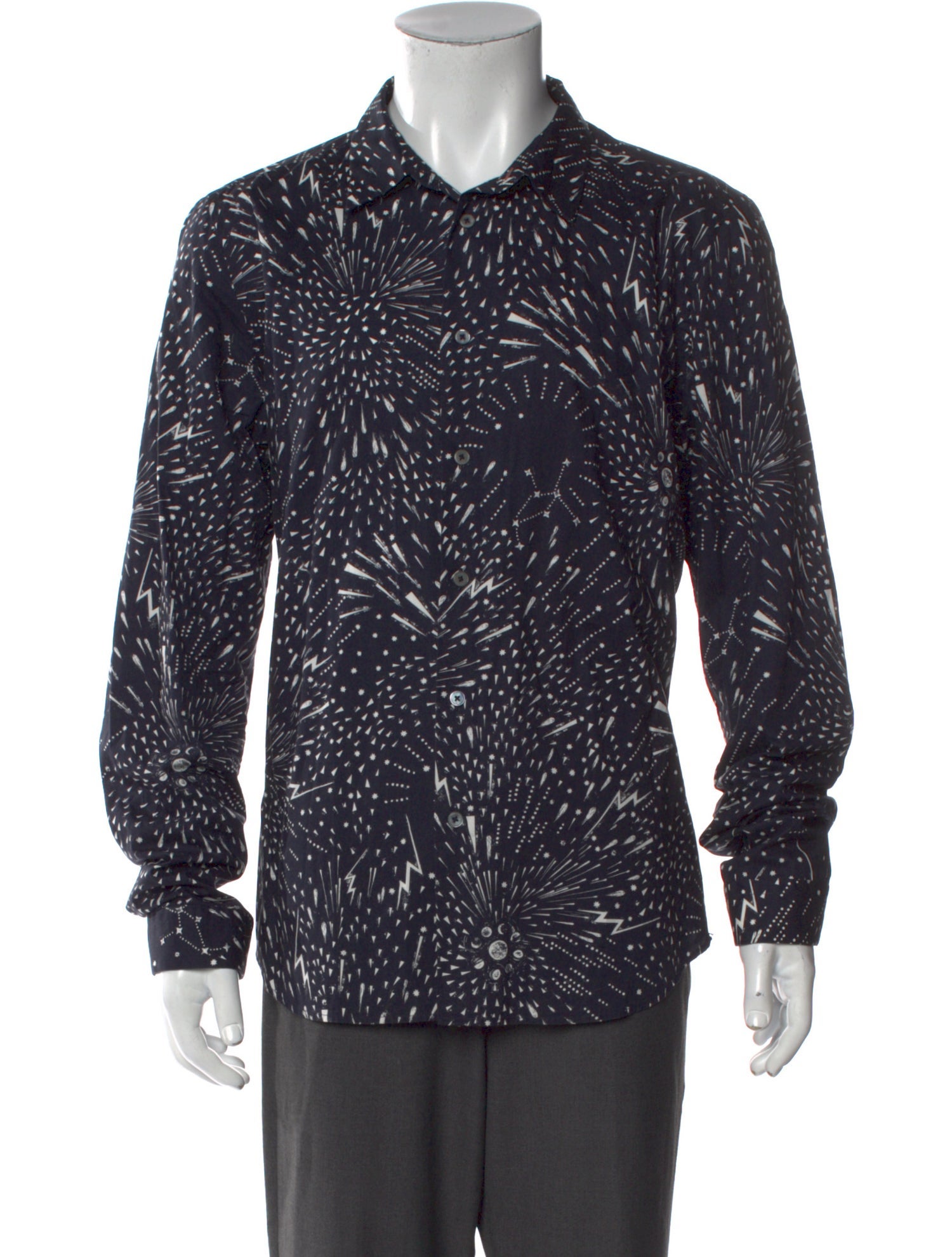 PS by Paul Smith Printed Long Sleeve Shirt