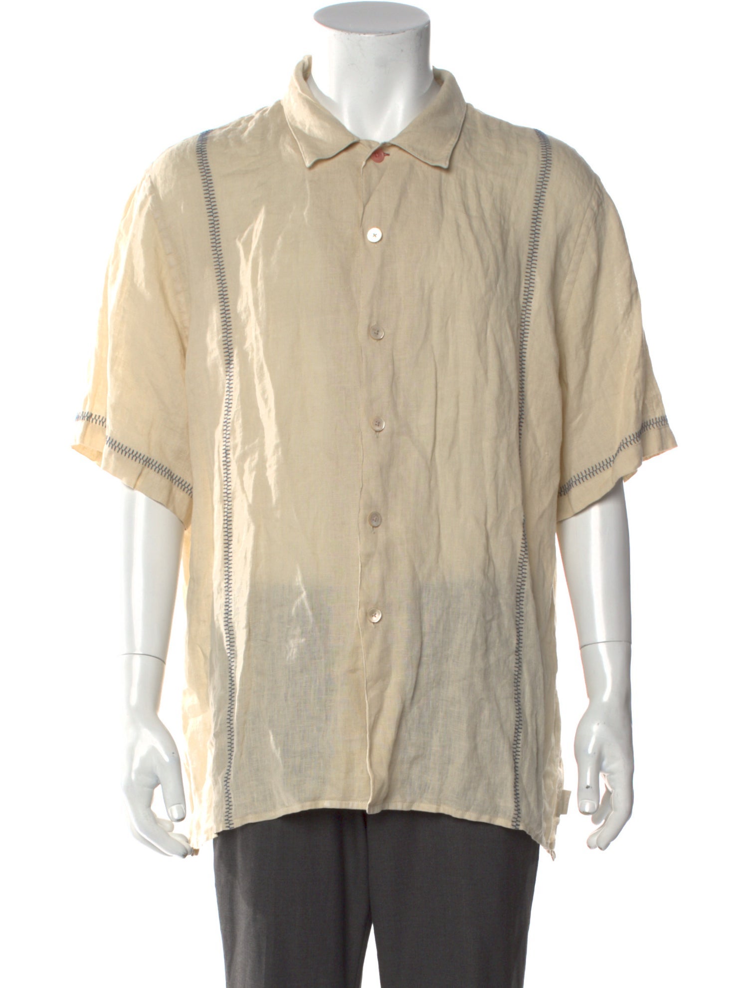 PS by Paul Smith Linen Short Sleeve Shirt w/ Tags