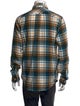 PS by Paul Smith Plaid Print Long Sleeve Western Shirt