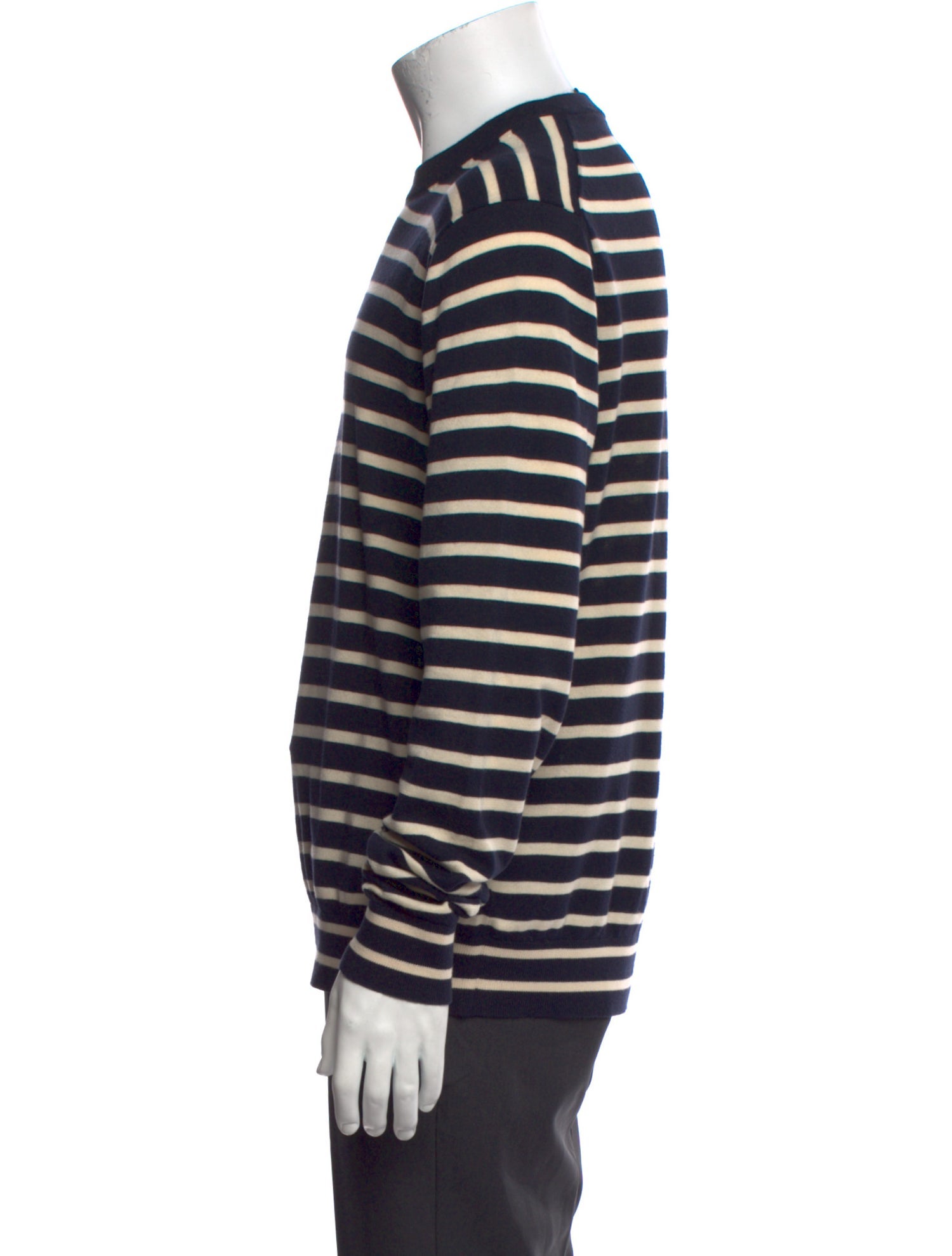 PS by Paul Smith Striped Crew Neck Pullover