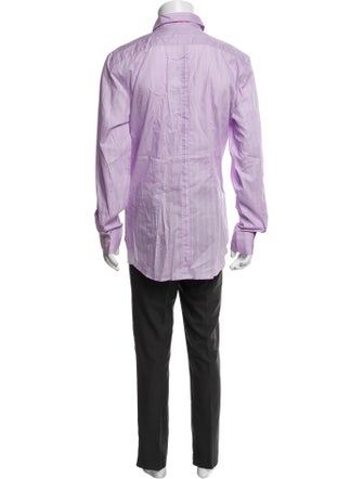 PS by Paul Smith Striped Long Sleeve Dress Shirt