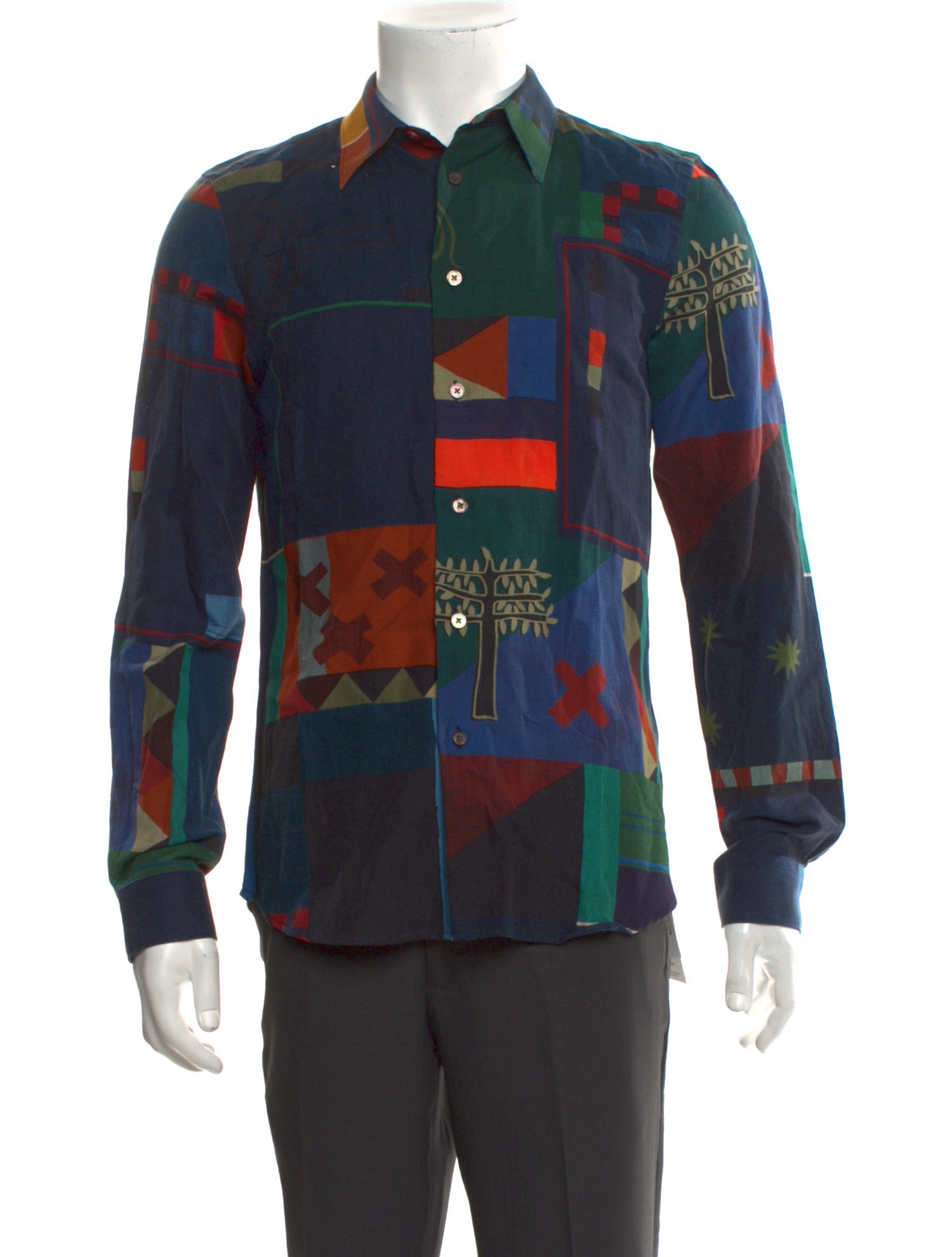 PS by Paul Smith Printed Long Sleeve Shirt