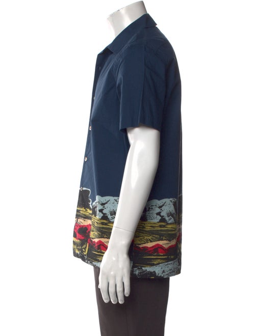 PS by Paul Smith Graphic Print Short Sleeve Shirt