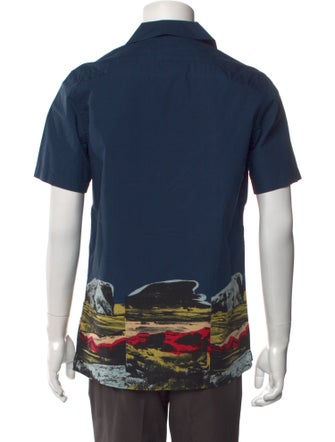 PS by Paul Smith Graphic Print Short Sleeve Shirt