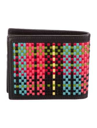 PS by Paul Smith Leather Printed Bifold Wallet