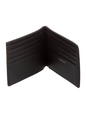 PS by Paul Smith Leather Printed Bifold Wallet