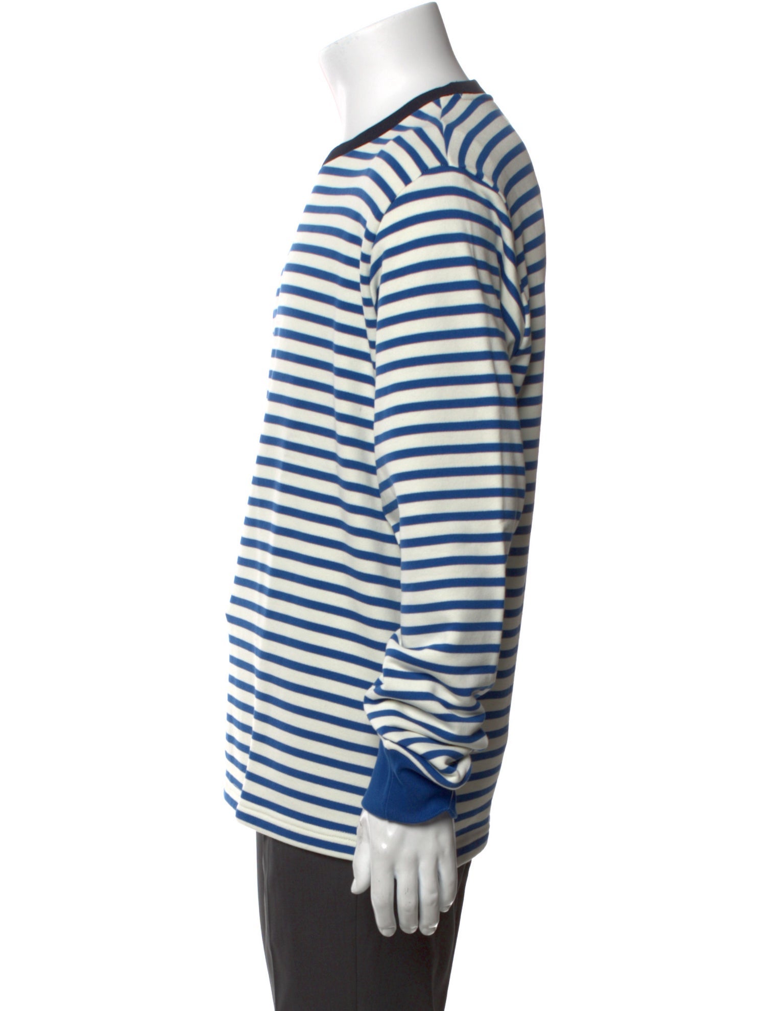 PS by Paul Smith Striped Crew Neck Polo Shirt