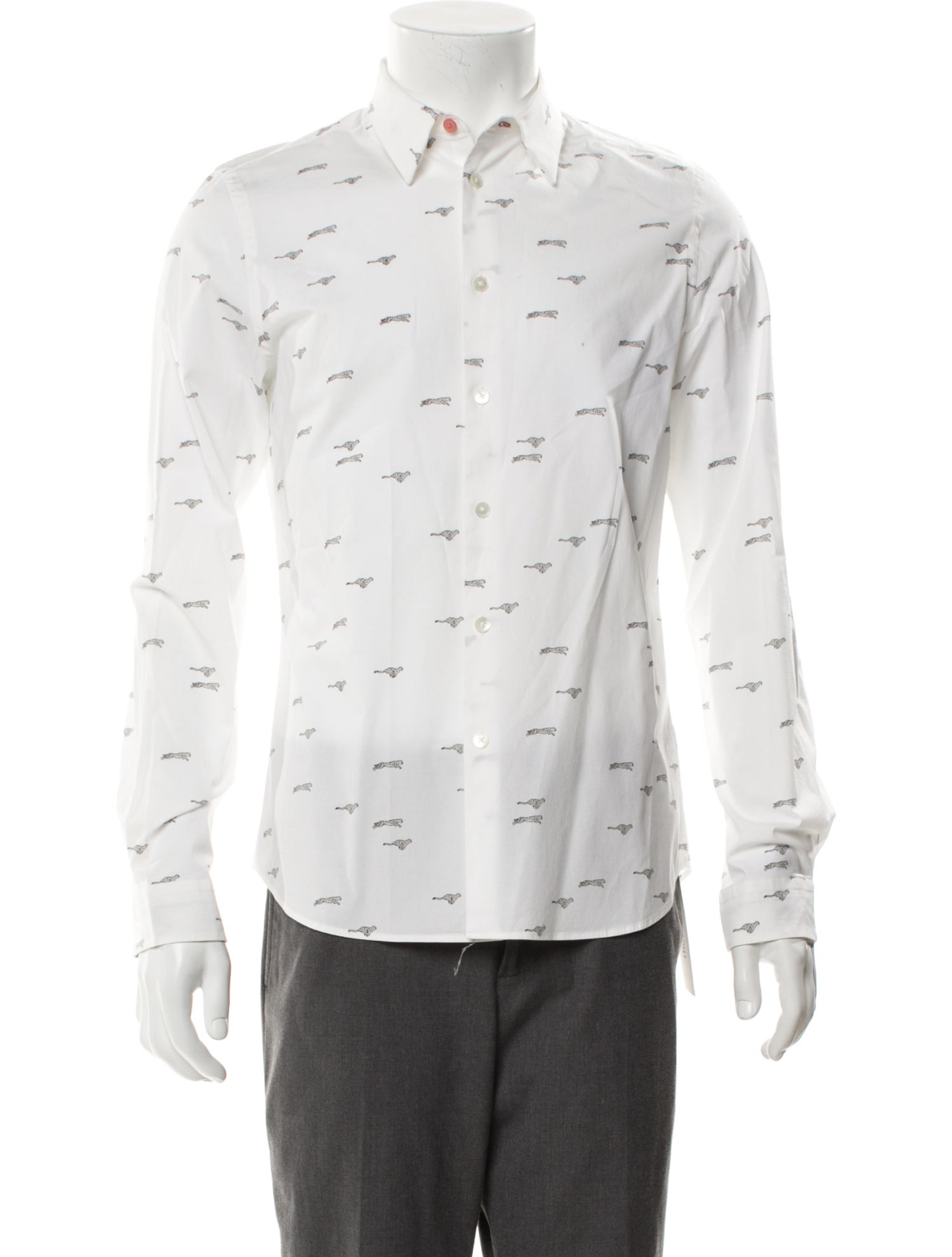 PS by Paul Smith Printed Long Sleeve Shirt