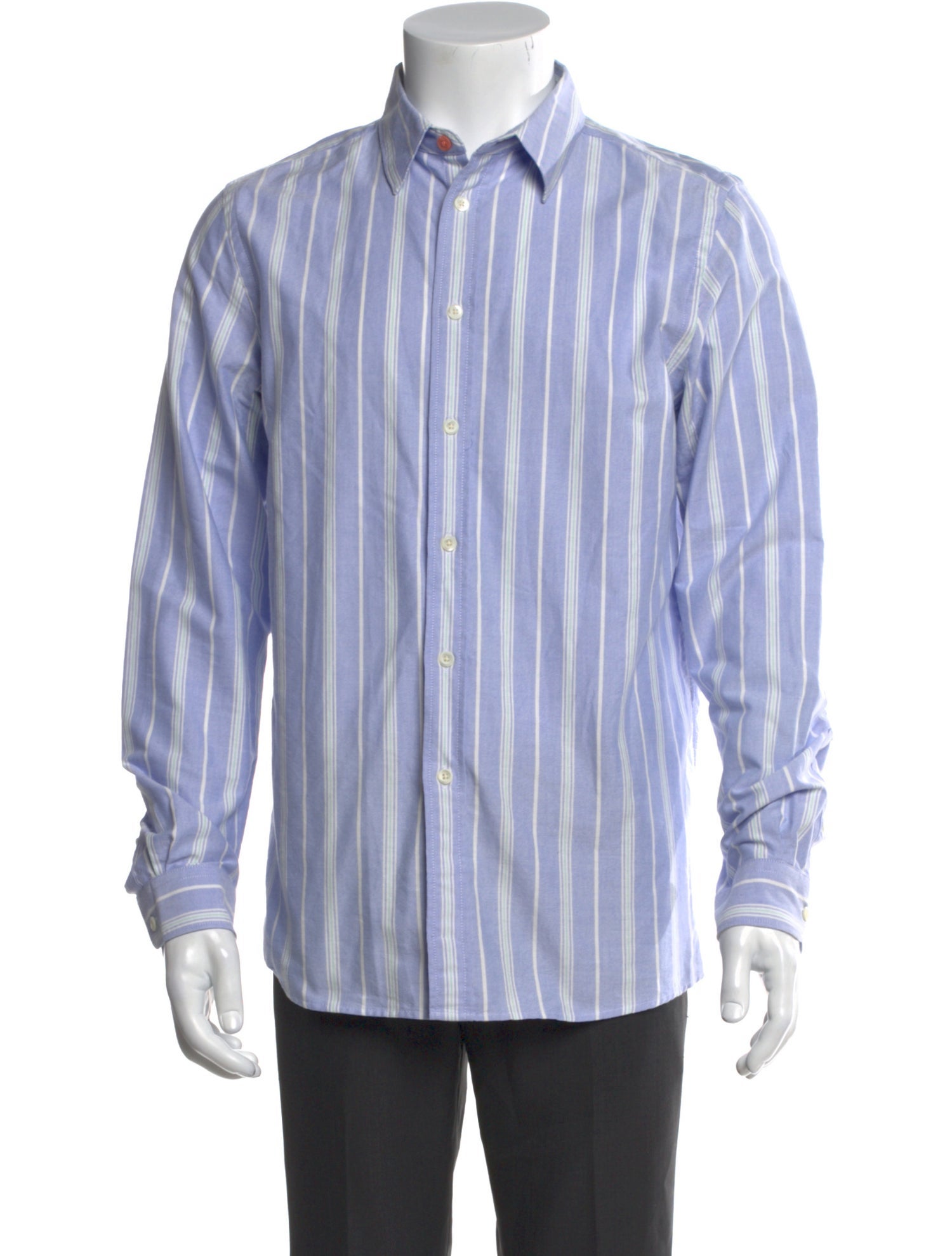 PS by Paul Smith Striped Long Sleeve Dress Shirt
