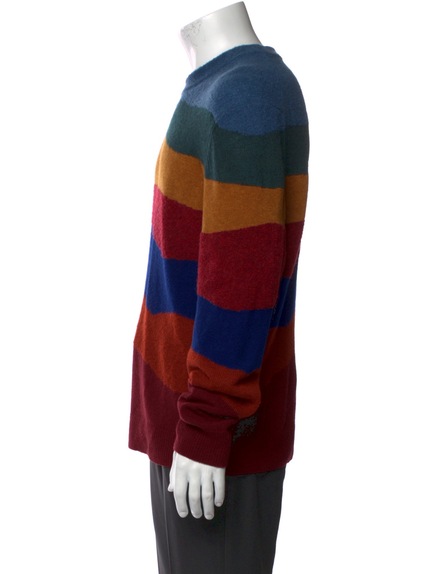 PS by Paul Smith Striped Crew Neck Pullover